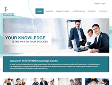 Tablet Screenshot of interfinn.com